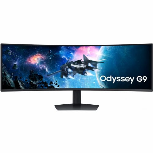 Monitor Samsung Odyssey G9 S49CG950EU 124,5 cm (49"), 5120x1440 (5K UHD), IPS, 450 cd/m2, 32:9 HDR1000 ukrivljen 1ms 240Hz HDMI DP črna