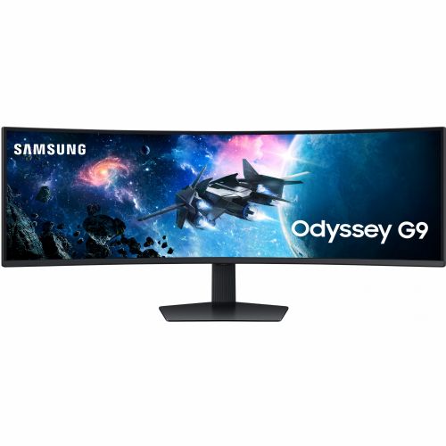 Monitor Samsung Odyssey G9 S49CG954EU 124,5 cm (49"), 5120x1440 (5K), VA, 450cd/m2, 32:9 DualQuadHD Curved Gaming 240Hz 1ms HDR1000 2xHDMI DP USB Black
