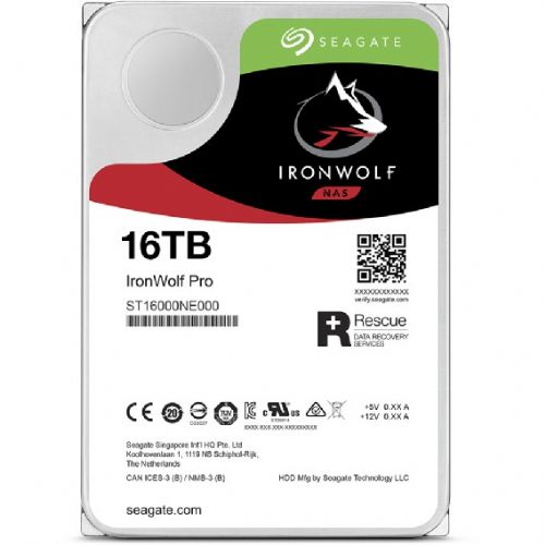 Vgradni HDD disk 16TB Seagate IronWolf Pro ST16000NT001 7200RPM 256MB*