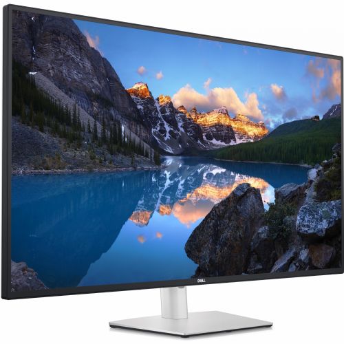 Monitor Dell UltraSharp U4323QE, 109 cm (43"), 3840 x 2160 (4K UHD), 350 cd/m2, 60 Hz, 5 ms, IPS, 2 x HDMI, 2 x DP, USB-C (90 W), VESA , stožer