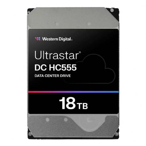Vgradni HDD WESTERN DIGITAL Ultrastar DC HC555 8,89cm 3,5Zoll 26.1 18TB 512 7200RPM SAS ULTRA 512E SE P3 DC