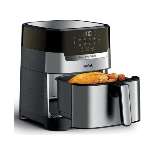 Tefal cvrtnik na vroč zrak 2-v-1 Easy Fry & Grill Deluxe (EY505D)