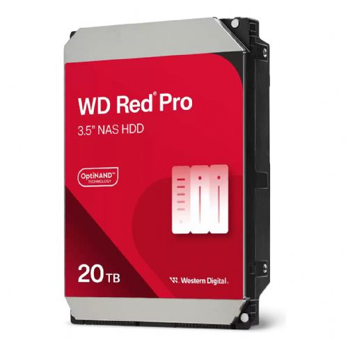Vgradni HDD disk Western Digital WD Red Pro 20TB 3,5" SATA3 7200rpm 512MB za NAS