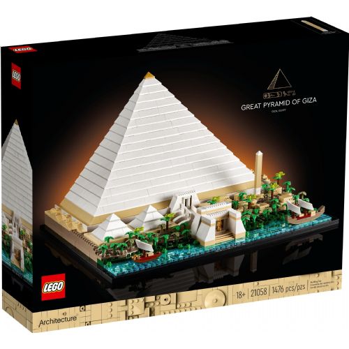 Kocke Lego® Architecture: Velika piramida v Gizi (21058)