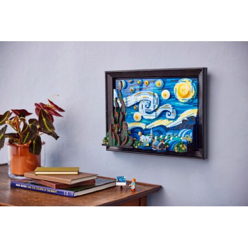 Kocke Lego® Ideas: Vincent van Gogh – Zvezdna noč (21333)