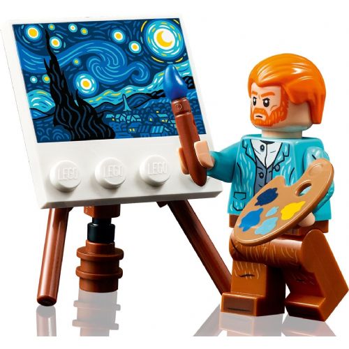 Kocke Lego® Ideas: Vincent van Gogh – Zvezdna noč (21333)