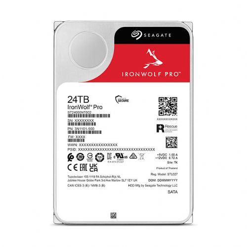 Vgradni HDD disk 24TB Seagate IronWolf Pro ST24000NT002 7200RPM 512MB
