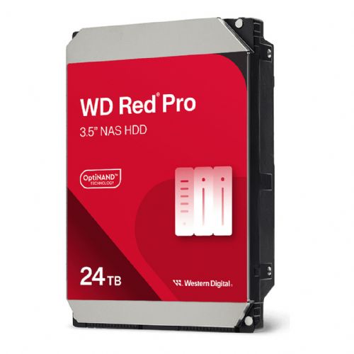 Vgradni HDD disk Western Digital RED PRO 24TB 3,5", SATA, 7200 vrt/min, 512 MB predpomnilnika