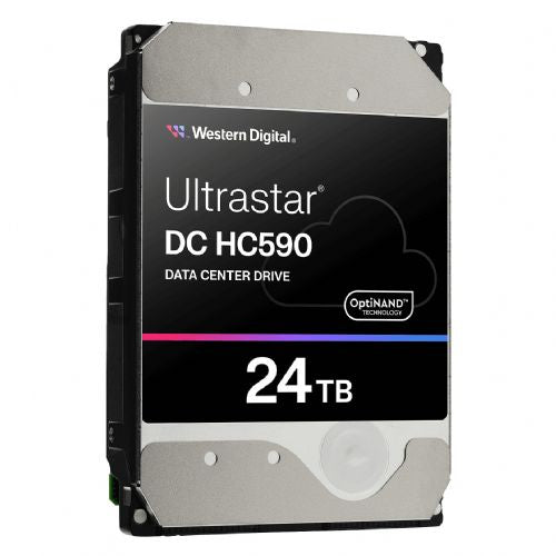Vgradni HDD disk Western Digital Ultrastar DC HC590 24TB 3,5" SAS 7200RPM 12Gbit/s za strežnik