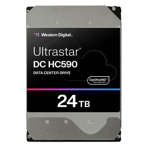 Vgradni HDD disk Western Digital Ultrastar DC HC590 24TB 3,5" SAS 7200RPM 12Gbit/s za strežnik