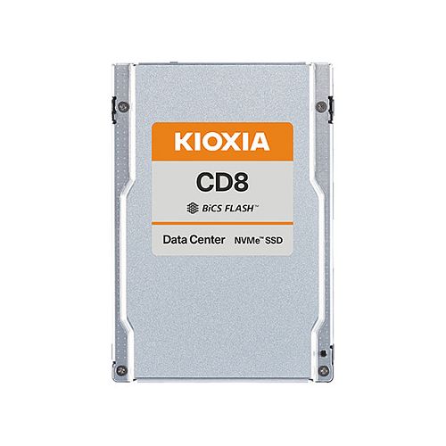 Vgradni SSD disk Kioxia CD8-V 12,8TB NVMe PCIe 4.0, 2,5", BiCS FLASH TLC, do 6600 MB/s
