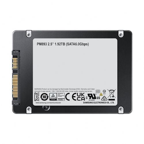 SSD disk Samsung PM893 480GB 2,5-palčni SATA-3 1,3 DWPD 256-bit AES