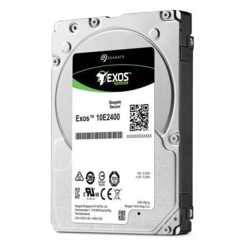2,5" SEAGATE EXOS 10E2400 600GB HDD 512N 10000rpm 128MB cache SAS 12Gb/s 6,4cm 2,5Zoll BLK