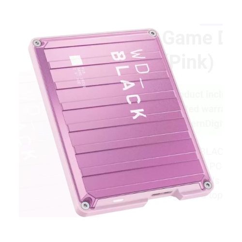 Interni tvrdi disk Western Digital Black P10 2,5", 2 TB, 130 MB/s, USB 3.2, crni