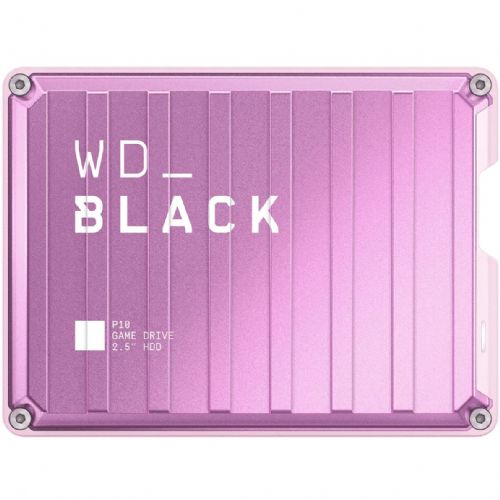 Western Digital Black P10 4TB interni tvrdi disk, USB-C, 3.2 Gen 1, ružičasti, brzina 5000 Mbit/s