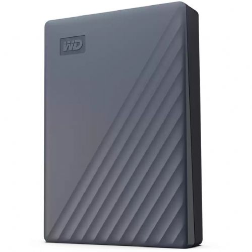 Prenosni trdi disk WD My Passport, 4 TB, 2,5", siv