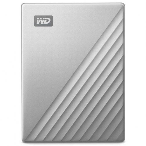2,5" WD My Passport Ultra 1TB Silver USB-C/USB3.0 HDD 6,4 cm 2,5 Zoll kovinski zaključek RTL prenosni zunanji
