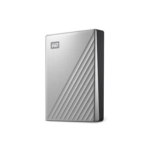 2,5" WD My Passport Ultra Mac 4TB Silver USB-C/USB3.0 HDD 6,4 cm 2,5 Zoll kovinski zaključek RTL prenosni zunanji