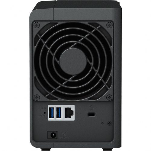 NAS sistem Synology DS223 Realtek RTD1619B CPU, 2 ležišči, do 64 TB, 10 GBe, 3x USB-A