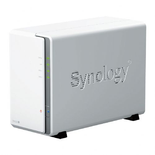 NAS sistem Synology DS223j 2-ležišča, Realtek RTD1619B, 10 GBe, USB-A, domača uporaba