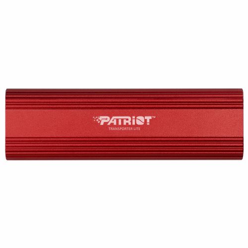 Zunanji SSD disk Patriot Lite 2TB, USB-C 3.2 Gen 2, 1000 MB/s, aluminijasto ohišje, rdeč