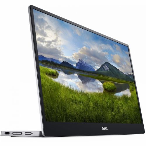 Monitor Dell P1424H 35,6 cm (14"), 1920x1080 (FHD), 300cd/m2, IPS, 6 ms, 2xUSB-C 65W/DP, crni