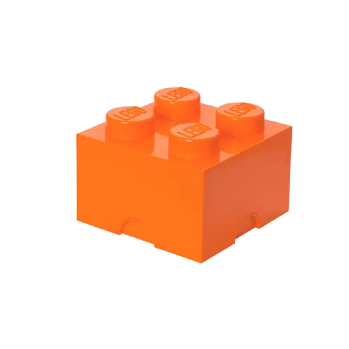 Lego®: Kutija za pohranu s blokom 4 - narančasta (40031760)