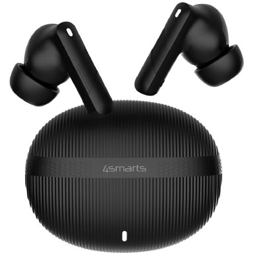Slušalke 4Smarts SkyBuds Pro ANC črne, brezžične, aktivno odpravljanje šumov, Bluetooth 5.4, do 20h avtonomije