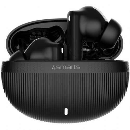 Slušalke 4Smarts SkyBuds Pro ANC črne, brezžične, aktivno odpravljanje šumov, Bluetooth 5.4, do 20h avtonomije