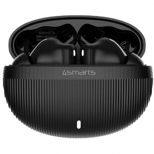 Slušalke 4Smarts SkyBuds Pro ANC črne, brezžične, aktivno odpravljanje šumov, Bluetooth 5.4, do 20h avtonomije