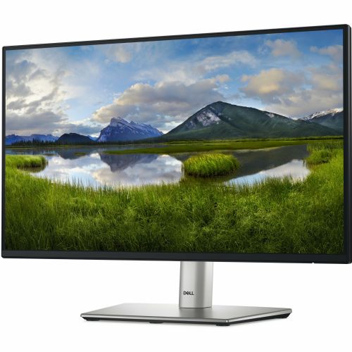 Dell P2225H monitor, 54,6 cm (21,5"), 1920 x 1080 (FHD), IPS, 250 cd/m2, 16 : 9, 5 ms, 100 Hz, HDMI, DP, VGA, USB-C, crno-srebrni