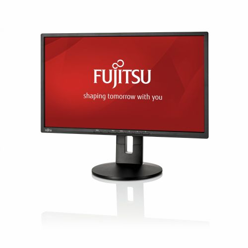Monitor Fujitsu B22-8 TS Pro, 54,6 cm (21,5"), 1920 x 1080 (Full HD), 16 : 9, 5 ms, 250 cd/m2, IPS, DVI-D, VGA, DisplayPort, VESA, zvočniki, črn