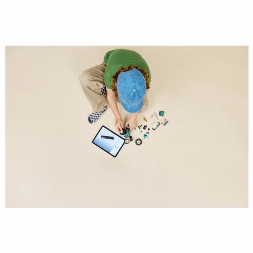 Kocke LEGO City 60498 Mestni traktor, 204 kosov, minifigura, kmetijsko vozilo