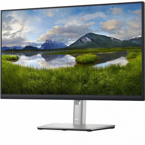 Monitor Dell P2422H, 60,5 cm (23,8''), 1920 x 1080, 16 : 9, 5 ms, 250 cd/m2, IPS, DisplayPort, VGA, HDMI, 4 x USB 3.2, VESA, Lift, srebrn