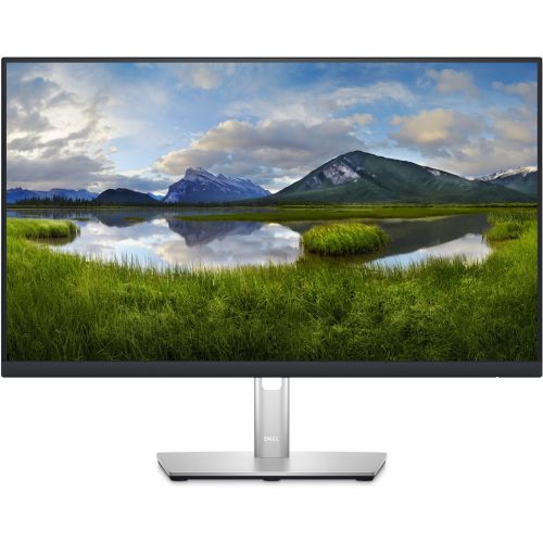Dell P2423D monitor, 60,45 cm (23,8''), WQHD (2560 x 1440), 16:9, 8 ms, IPS, DisplayPort, HDMI, USB, pivot, crna i srebrna