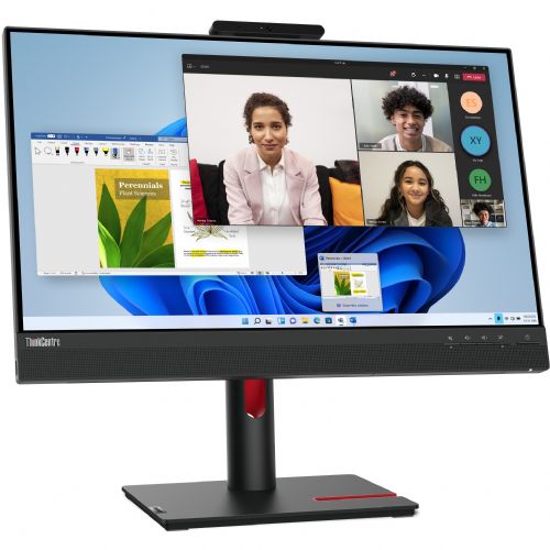 Monitor Lenovo ThinkCentre Tiny-in-One 24 Gen 5 60,45 cm (23,8"), 1920x1080 (FHD), IPS, 250cd/m2, 16:9, Touch 60Hz 4ms HDMI DP zvočnik črn 94132451