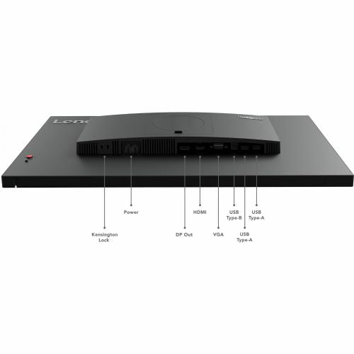 Monitor Lenovo ThinkVision T24i-30 60,45 cm (23,8"), 1920x1080 (FHD), 250cd/m2, IPS, 16:9 1000:1 6ms 1xHDMI 1.4 1xDP 1.2 1xVGA USB Hub 60Hz 99sRGB