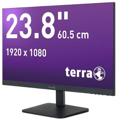 Monitor TERRA 2427W V2 60,5 cm (23,8"), 1920x1080 (FHD), 16:9 FHD VA 5 ms 100 Hz HDMI DP USB-C Potpuno crni
