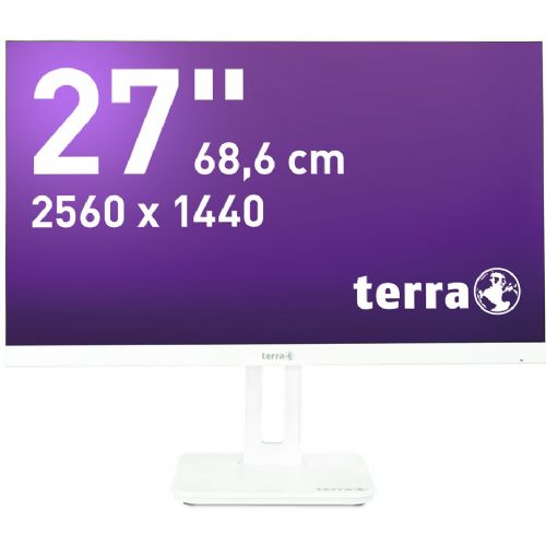 Monitor TERRA 2465W PV 60,5 cm (23,8"), 1920x1080 (FHD), 16:9 FHD IPS 5ms HDMI DP zvučnik bijeli