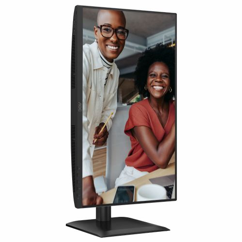 Monitor AOC 24E4U 60,5 cm (23,8"), 1920x1080 (FHD), IPS, 300cd/m2, 4ms, 16:09 HDMI+DP+USB IPS Lift črne barve