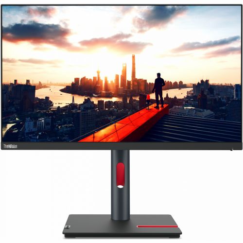 Monitor Lenovo ThinkVision P24h-30 60,45 cm (23,8"), 2560x1440 (QHD), IPS, 300cd/m2, 60Hz 4ms HDMI DP USB-C 65W, Pivot Black