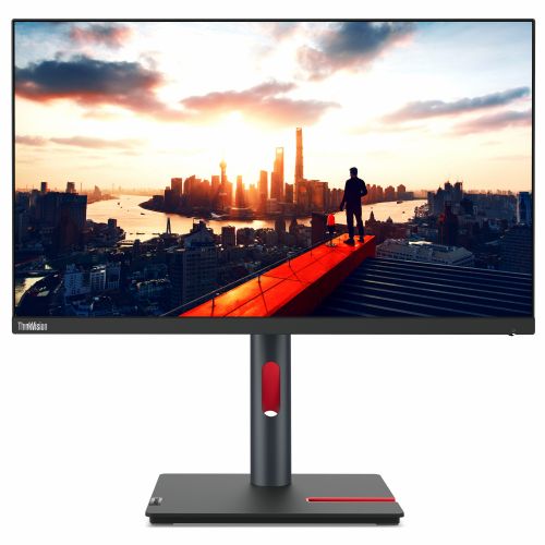 Monitor Lenovo ThinkVision P24h-30 60,45 cm (23,8"), 2560x1440 (QHD), IPS, 300cd/m2, 60Hz 4ms HDMI DP USB-C 65W, Pivot Black