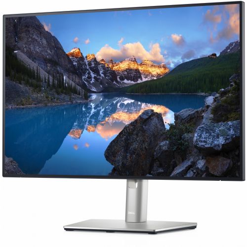 Monitor Dell UltraSharp U2421E 61,13 cm (24''), FHD (1920 x 1200), 16 : 10, 5 ms, HDMI, DisplayPort, USB-C, VESA. pivot, srebrn (210-AXMB)