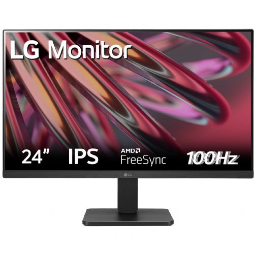 Monitor LG 24MR400-B 60,45 cm (23,8"), 1920x1080 (FHD), IPS, 250cd/m2, 100Hz 5ms, HDMI VGA, crni