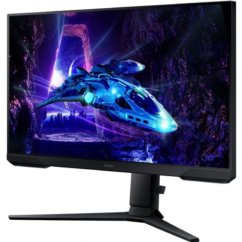 Monitor Samsung Odyssey G3 (S24DG300EU), 61 cm (24"), 1920 x 1080 (FHD), 16 : 9, FHD, VA, 1 ms, 180 Hz, HDR10, HDMI, DP, pivot, črn