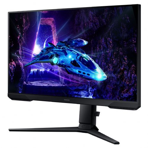 Monitor Samsung Odyssey G3 (S24DG300EU), 61 cm (24"), 1920 x 1080 (FHD), 16 : 9, FHD, VA, 1 ms, 180 Hz, HDR10, HDMI, DP, pivot, črn