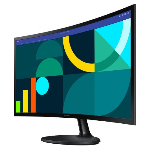 Monitor Samsung S24D364GAU 61 cm (24"), 1920x1080 (FHD), 16:9 Essential Full HD 4ms črn