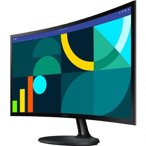 Samsung S24D364GAU monitor 61 cm (24"), 1920x1080 (FHD), 16:9 Essential Full HD 4ms crni