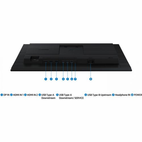 Samsung monitor LS24D400GAUXEN 60,96 cm (24"), FHD IPS 16:9 100Hz 250cd/m2 5ms 1000:1 2xHDMI DP 1.2 HAS 9821256227