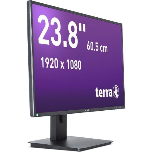 Monitor TERRA 2456W PV V3 60,5 cm (23,8"), 1920x1080 (FHD), 16:9 FHD IPS 5ms 75Hz HDMI DVI DP zvučnik crni